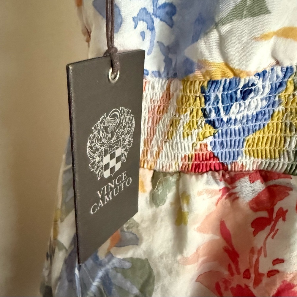 Vince Camuto Multicolor Asymmetrical Dress - Picture 11 of 15
